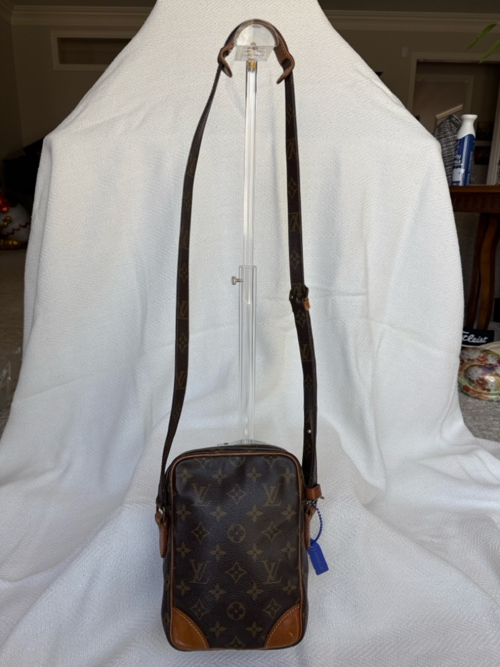 Louis Vuitton Monogram Canvas Messenger Bag in Brown and Tan - Picture 11 of 16